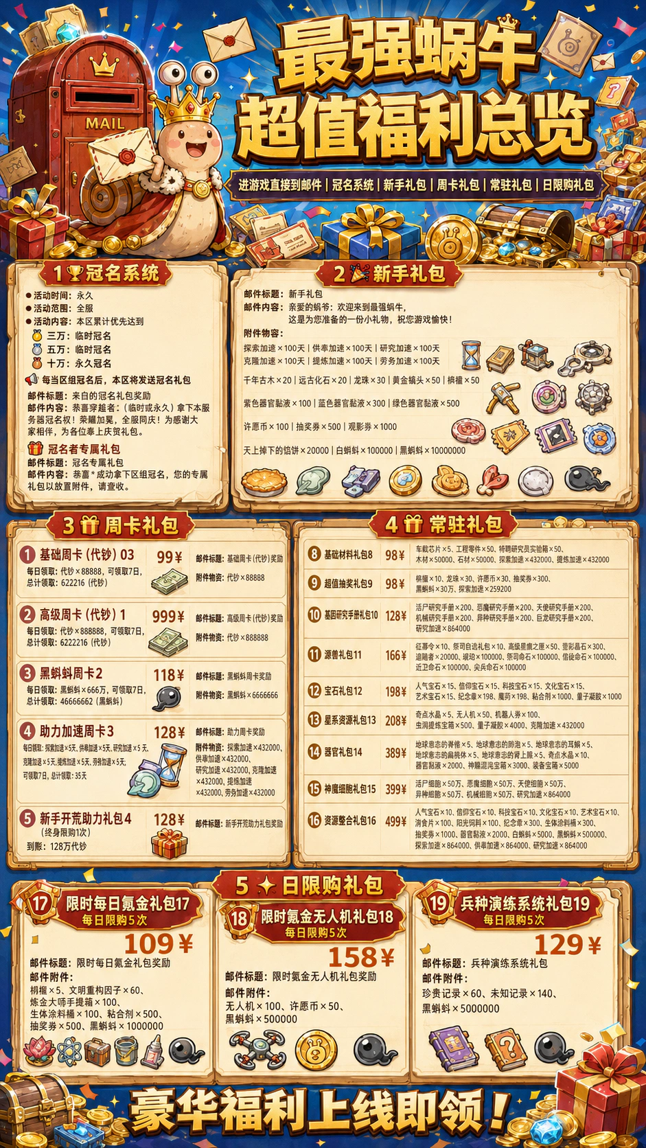 最强蜗牛-六周年内测游戏详情福利 2